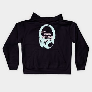 Cruel Summer: Headphones Kids Hoodie